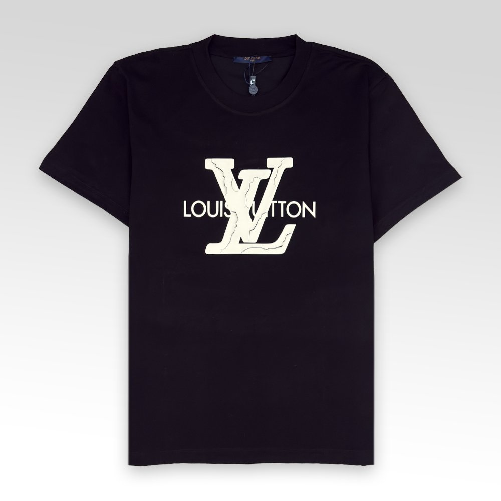 logo embossed t shirt
