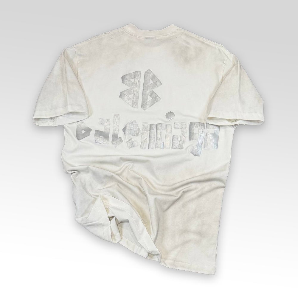 New Tape Type Oversized T-shirt