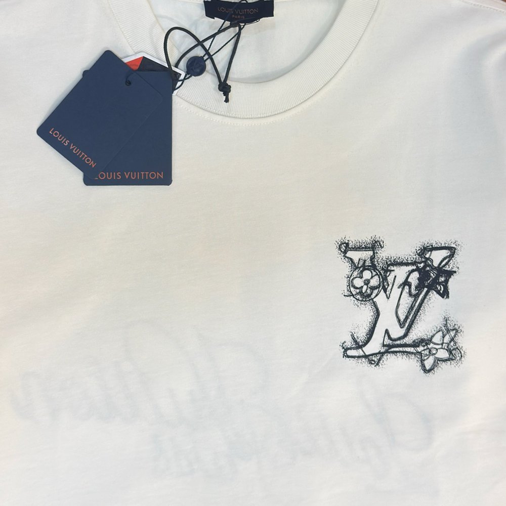 Print and Embroidered Signature T-Shirt - Image 3