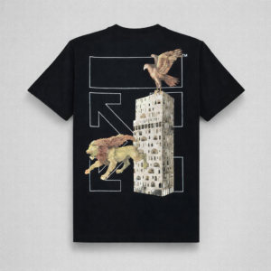 OFF-WHITE Graphic-Print Logo T-Shirt