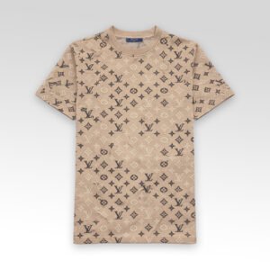 LV Monogram Jacquard Short-Sleeved T-Shirt